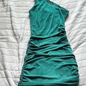 Lucy in the Sky One-Shoulder Dress